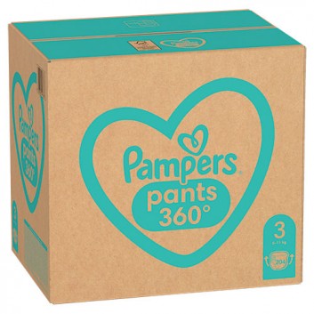 Pampers Pants 3 Pieluchomajtki 6-11 kg, 204 sztuki - obrazek 7