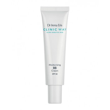 Dr Irena Eris CLINIC WAY Nawilżający krem BB SPF50 medium beige 20, 30 ml