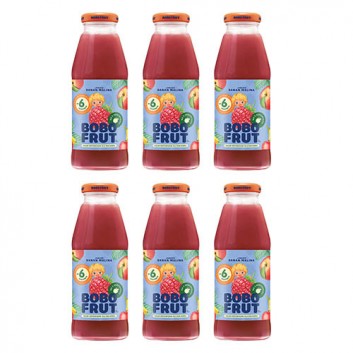 Bobo Frut Nektar jabłko banan malina po 6 miesiącu, 6 x 300 ml - obrazek 2