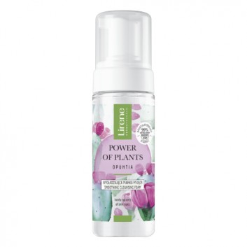 Lirene POWER OF PLANTS OPUNCJA Wygładzająca pianka myjąca, 150 ml - obrazek 2