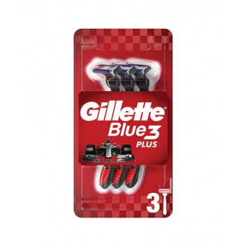 Gillette Blue3 Jednorazowa maszynka do golenia dla mężczyzn, 3 sztuki