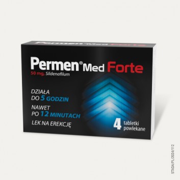 Permen Med Forte 50 mg, 4 tabletki powlekane - obrazek 2