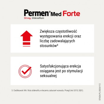 Permen Med Forte 50 mg, 4 tabletki powlekane - obrazek 6