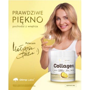 Olimp Collagen, smak ananasowy, 240 g - obrazek 4