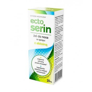 Ectoserin Żel do nosa w sprayu z ektoiną, 20 ml - obrazek 4