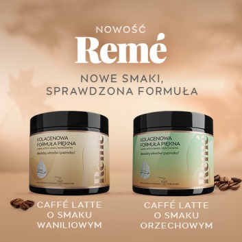 REME KOLAGENOWA FORMUŁA PIĘKNA Caffe latte o smaku waniliowym, 150 g - obrazek 2