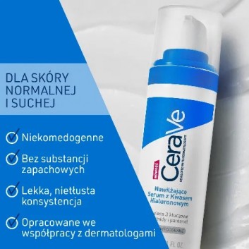 CeraVe Nawilżające Serum z kwasem hialuronowym, 30 ml - obrazek 2