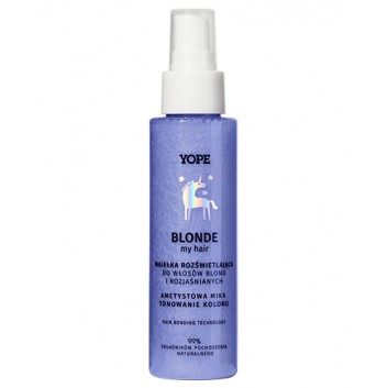 YOPE BLONDE Mgiełka do włosów Ametyst, 100 ml