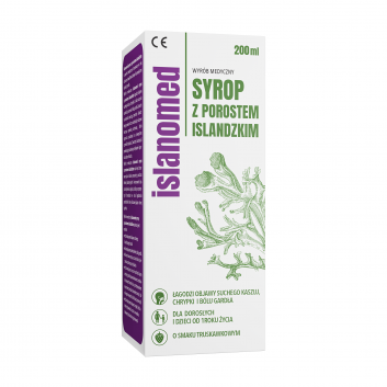 ISLANOMED Syrop z porostem islandzkim, 200 ml