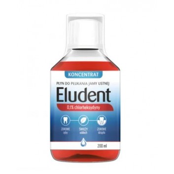 Eludent Płyn do płukania jamy ustnej koncentrat, 200 ml