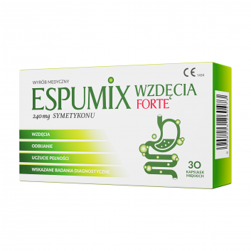 ESPUMIX Wzdęcia Forte 240 mg symetykonu, 30 kapsułek - obrazek 5