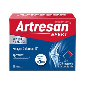 Artresan Efekt AprèsFlex® kolagen do picia na stawy, 25 saszetek