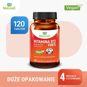 Naturell Witamina B12 Forte, 120 tabletek do żucia - obrazek 9