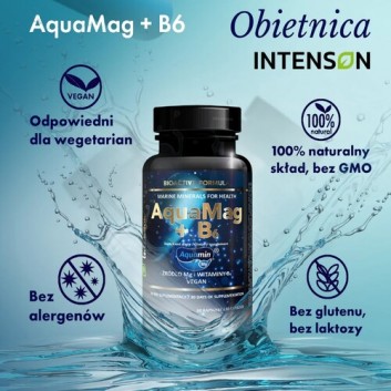 Intenson AquaMag + B6, 60 kapsułek - obrazek 2