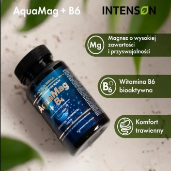 Intenson AquaMag + B6, 60 kapsułek - obrazek 3