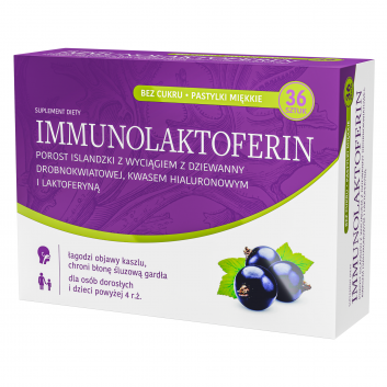 Immunolaktoferin, 36 pastylek