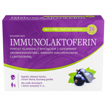 Immunolaktoferin, 36 pastylek - obrazek 2