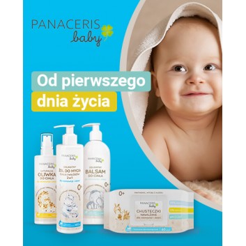 Panaceris Baby chusteczki nawilżane 99% wody dla niemowląt i dzieci, 60 sztuk - obrazek 5