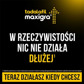 Tadalafil Maxigra 10 mg 4 tabletki - obrazek 3