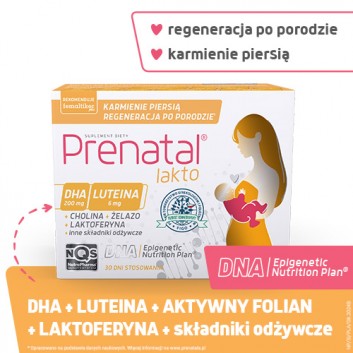 Prenatal Lakto, 60 kapsułek - obrazek 2