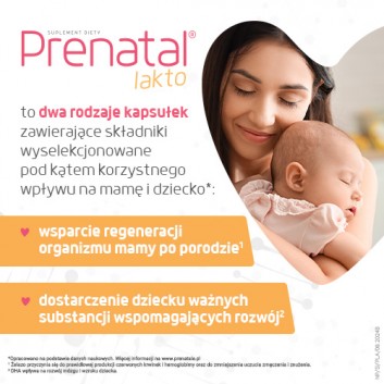 Prenatal Lakto, 60 kapsułek - obrazek 4