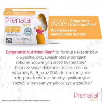 Prenatal Lakto, 60 kapsułek - obrazek 6