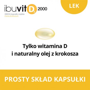 Ibuvit D3 2000 IU, kapsułki miękkie, 150 sztuk - obrazek 5