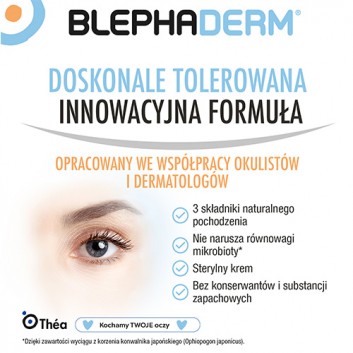 Blephaderm Krem na powieki i okolice oczu łagodzący, 40 ml - obrazek 3