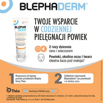 Blephaderm Krem na powieki i okolice oczu łagodzący, 40 ml - obrazek 5