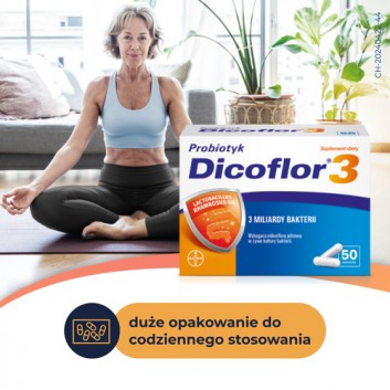 Dicoflor 3, 50 kapsułek - obrazek 2