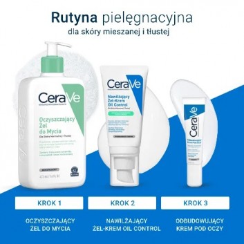 CeraVe Oil Control Żel-krem nawilżający dla skóry mieszanej i tłustej, 52 ml - obrazek 5