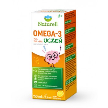 Naturell Omega 3 Uczeń, 150 ml