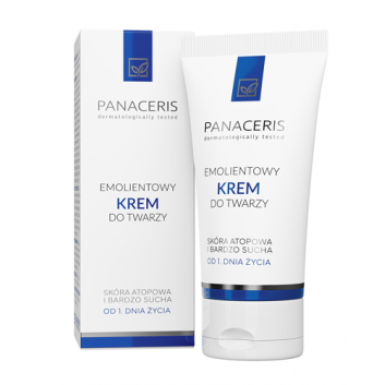 Panceris Emolientowy krem do twarzy, 50 ml - obrazek 2