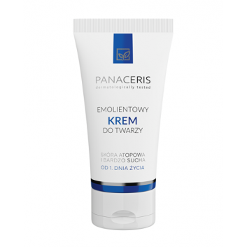 Panceris Emolientowy krem do twarzy, 50 ml - obrazek 3