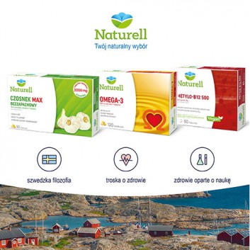 Naturell Omega 3 Uczeń żelki, 27 sztuk - obrazek 7