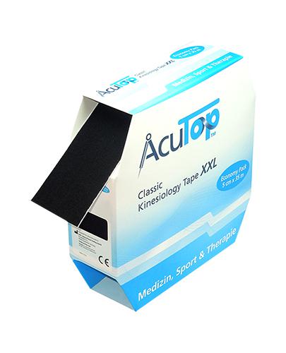 AcuTop Tape Classic 5 cm x 35 m czarny, 1 szt., cena, opinie, wskazania