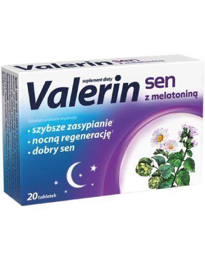 Valerin Sen z melatoniną, 20 tabletek