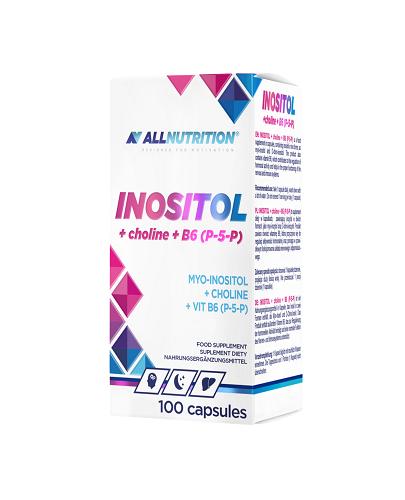 Allnutrition Inositol + Choline + B6 (P-5-P), 100 kapsułek