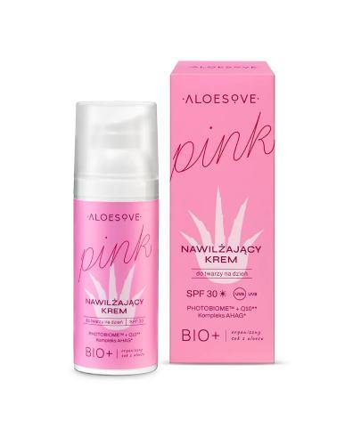 Aloesove Pink Krem do twarzy nawilżający ochronny na dzień SPF 30, 50 ml