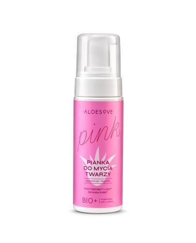 Aloesove Pink Pianka myjąca do twarzy, 150 ml