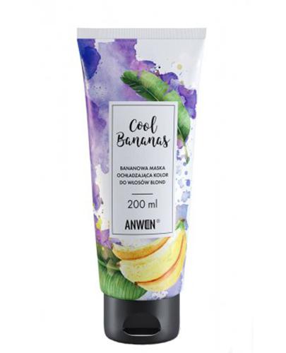 Anwen Cool Banans Bananowa maska ochładzająca włosy blond - 200 ml - cena, opinie, skład