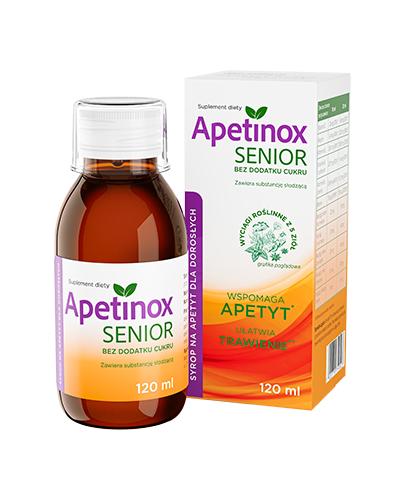 Apetinox Senior bez dodatku cukru, 120 ml