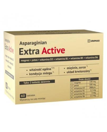 Asparaginian Extra Active, 60 tabletek