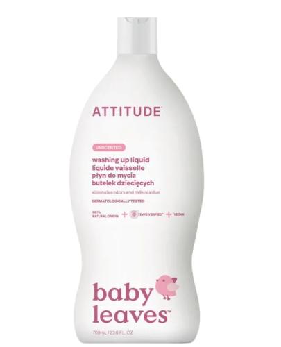 Attitude Płyn do mycia butelek i akcesoriów dziecięcych bezzapachowy, 700 ml