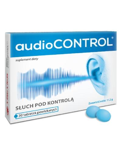 Audiocontrol, tabletki powlekane, 30 sztuk