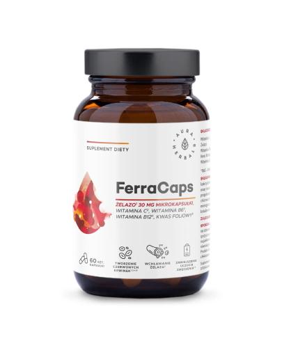 Aura Herbals FerraCaps żelazo 30 mg, mikrokapsułki, 60 sztuk