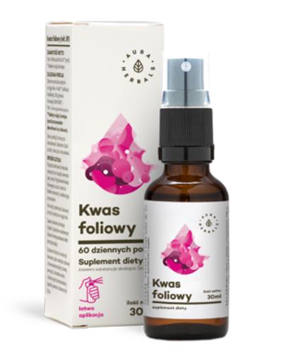 AURA HERBALS Kwas foliowy - 30 ml