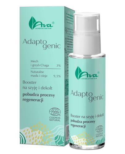 Ava Adaptogenic Booster na szyję i dekolt pobudza procesy regeneracji, 30 ml