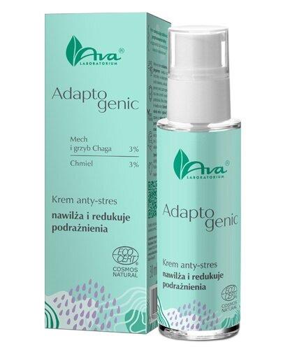 Ava Adaptogenic Krem anty-stres nawilża i redukuje podrażnienia, 30 ml