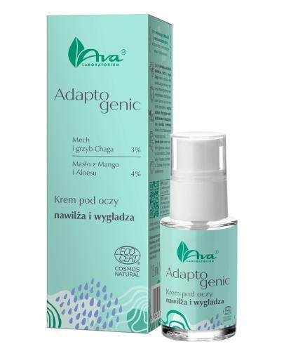 Ava Adaptogenic Krem pod oczy nawilża i wygładza, 15 ml